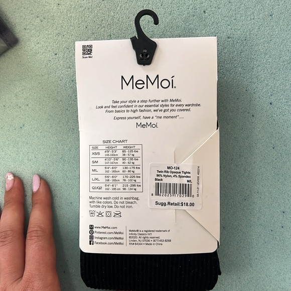 Memoí Fashion Tights - Picture 2 of 2